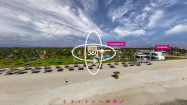 360 virtual tour of Crown Plaza Resort Salalah